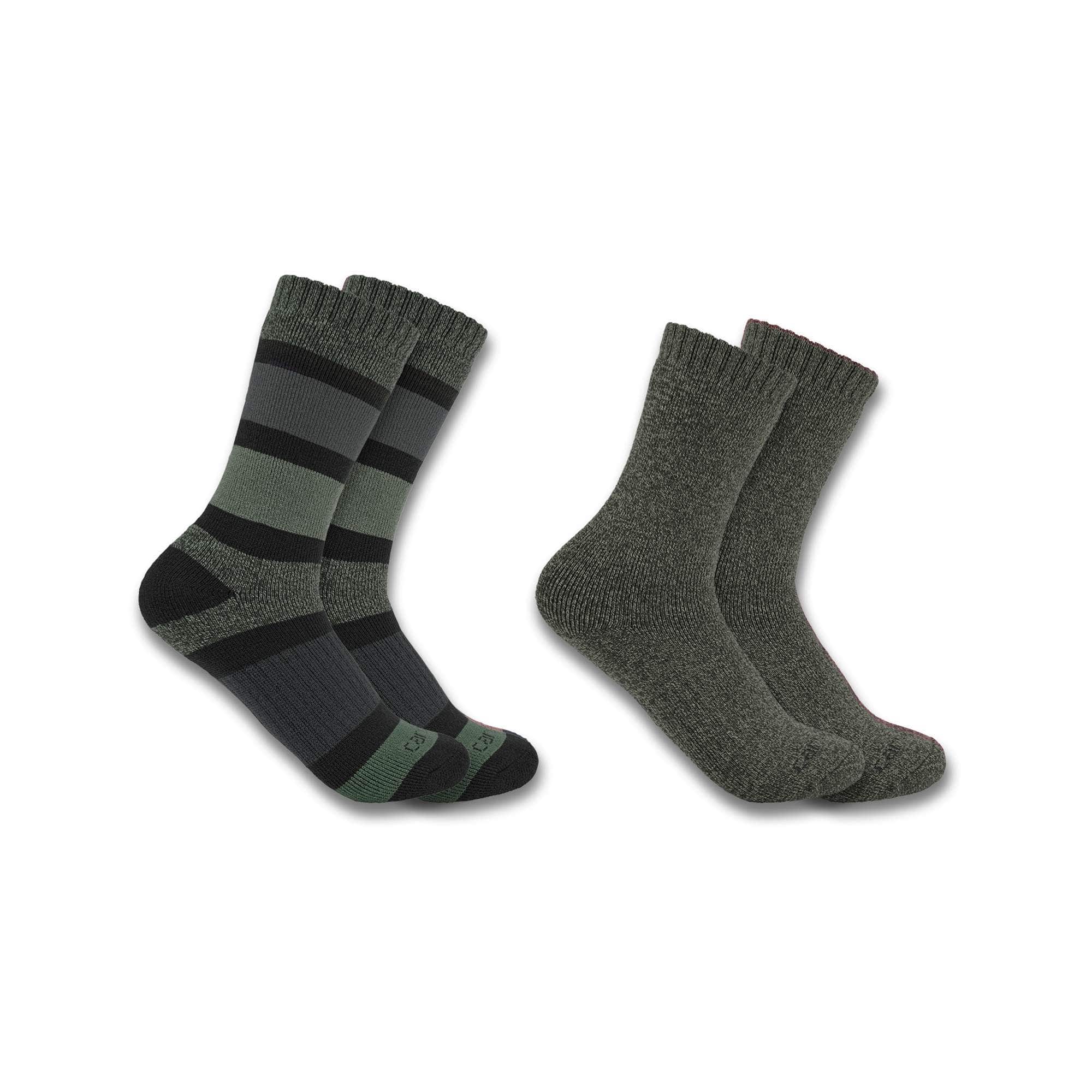 Women's heavyweight crew sock 2-pack