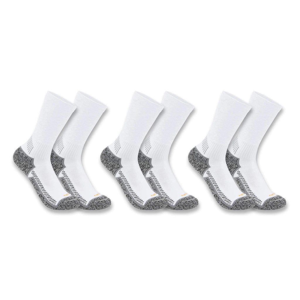 Carhartt force® midweight crew sock 3-pack