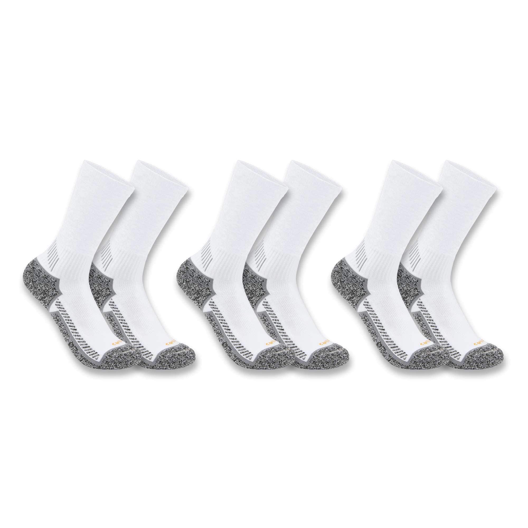 Carhartt force® midweight crew sock 3-pack