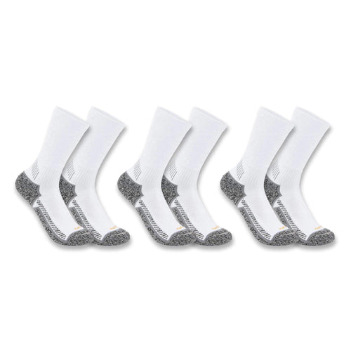 Carhartt force® midweight crew sock 3-pack