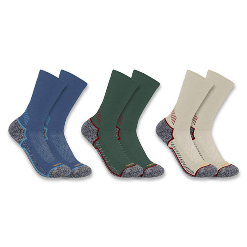 Carhartt force® midweight crew sock 3-pack