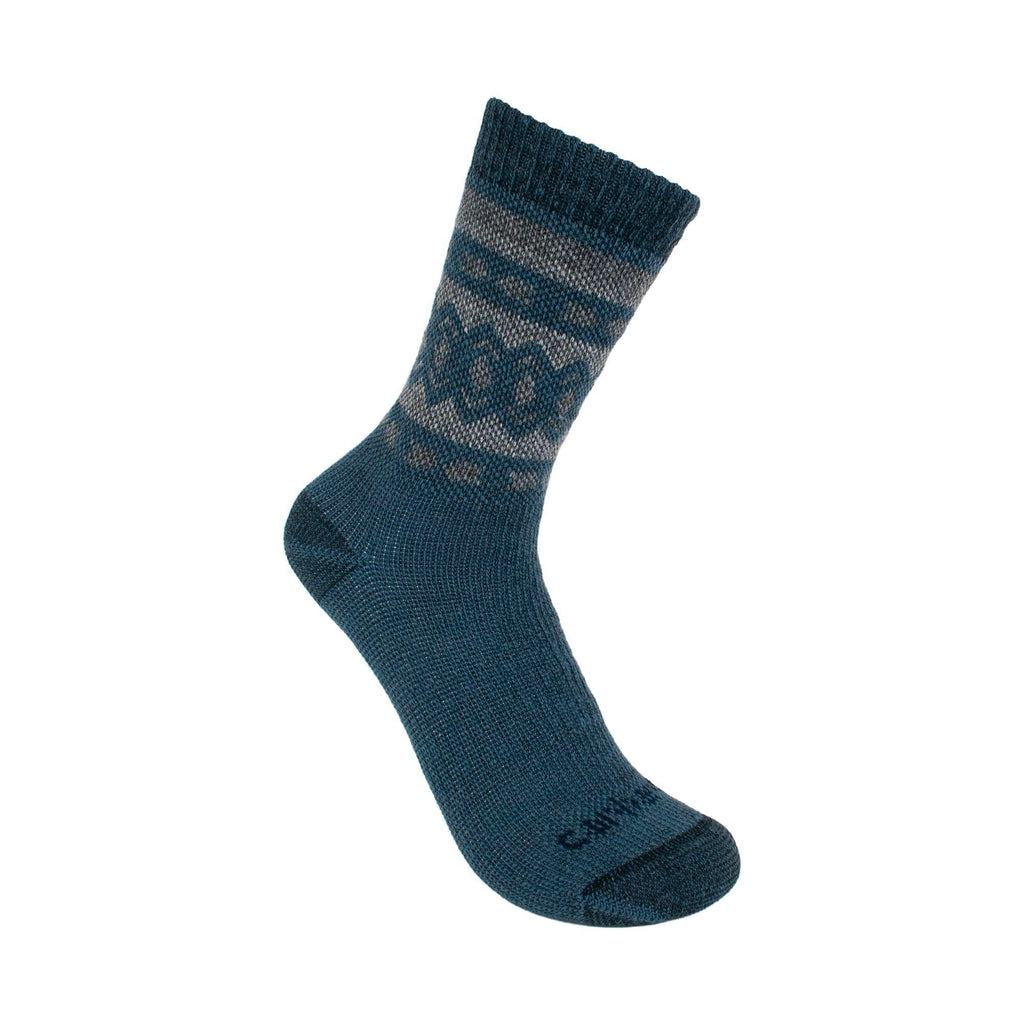 Women's heavyweight synthetic-wool blend crew sock 4-pack