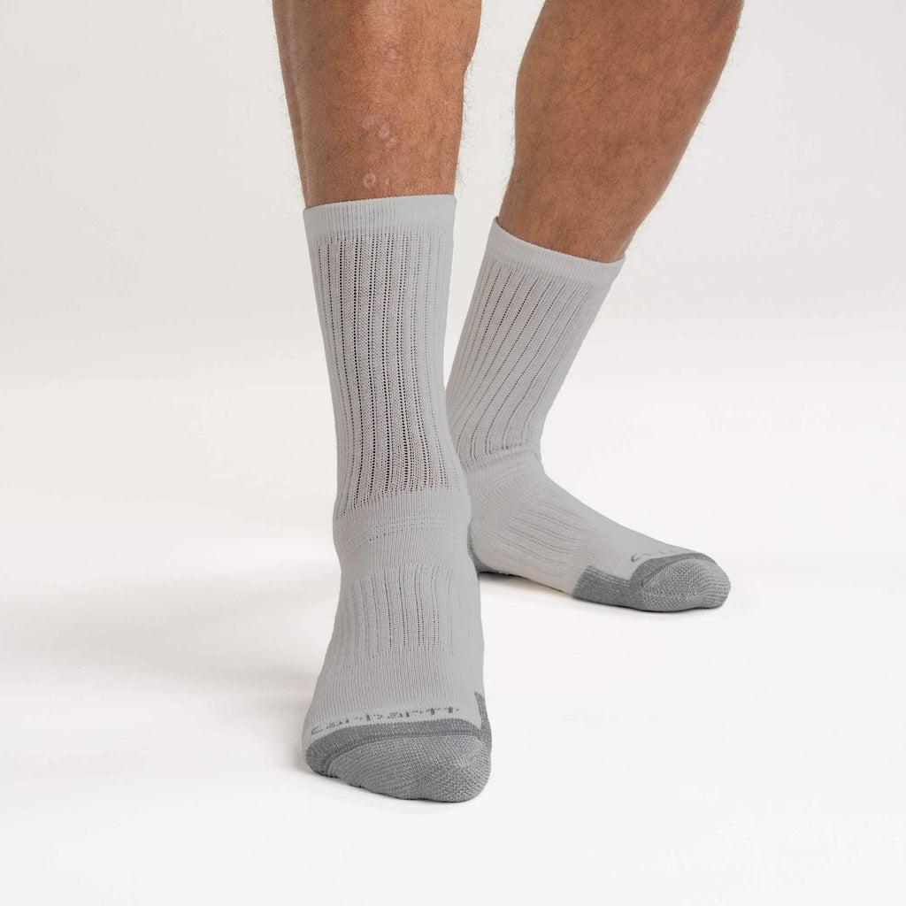 Midweight cotton blend crew sock 3-pack