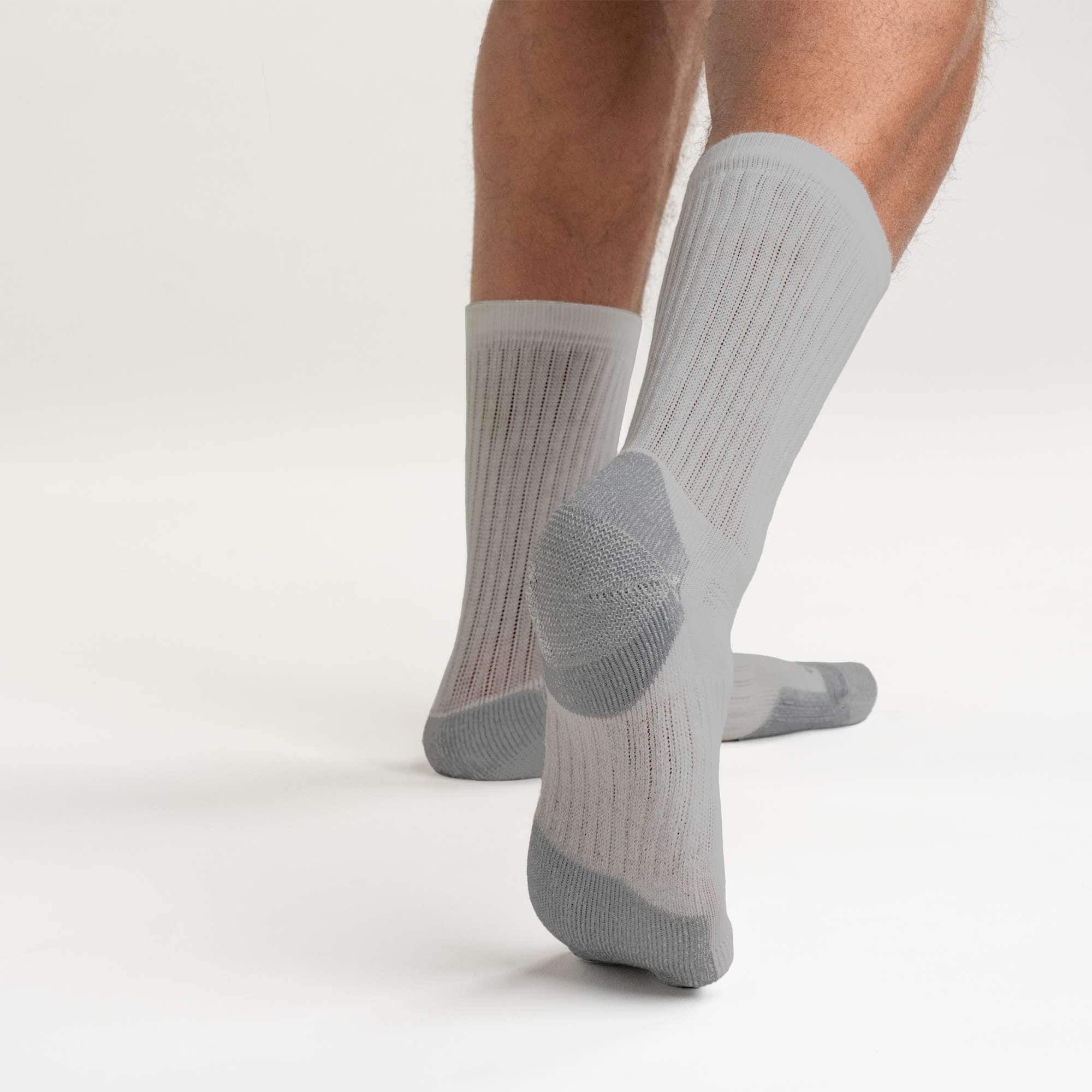 Midweight cotton blend crew sock 3-pack