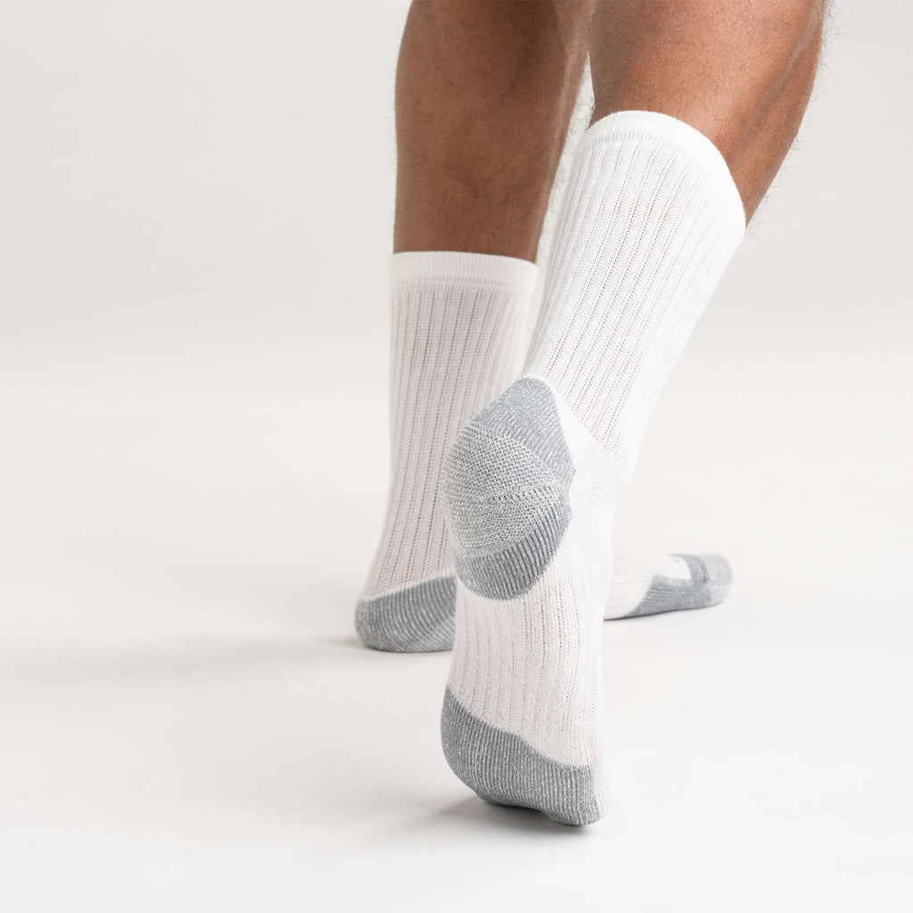 Midweight cotton blend crew sock 3-pack