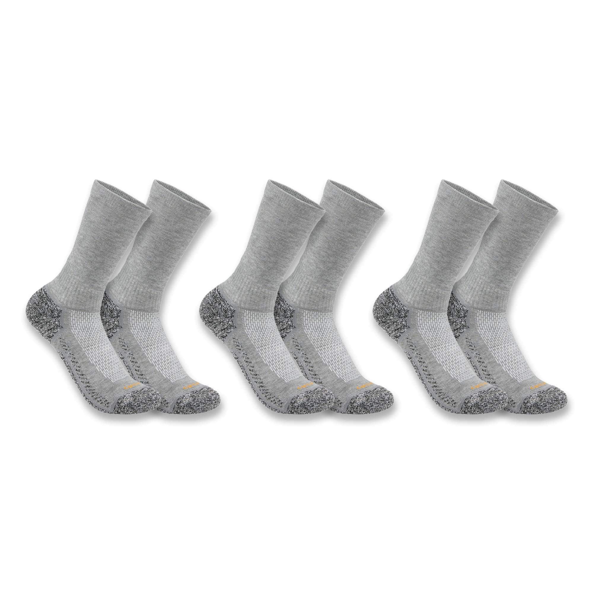 Women's force midweight crew sock 3-pack