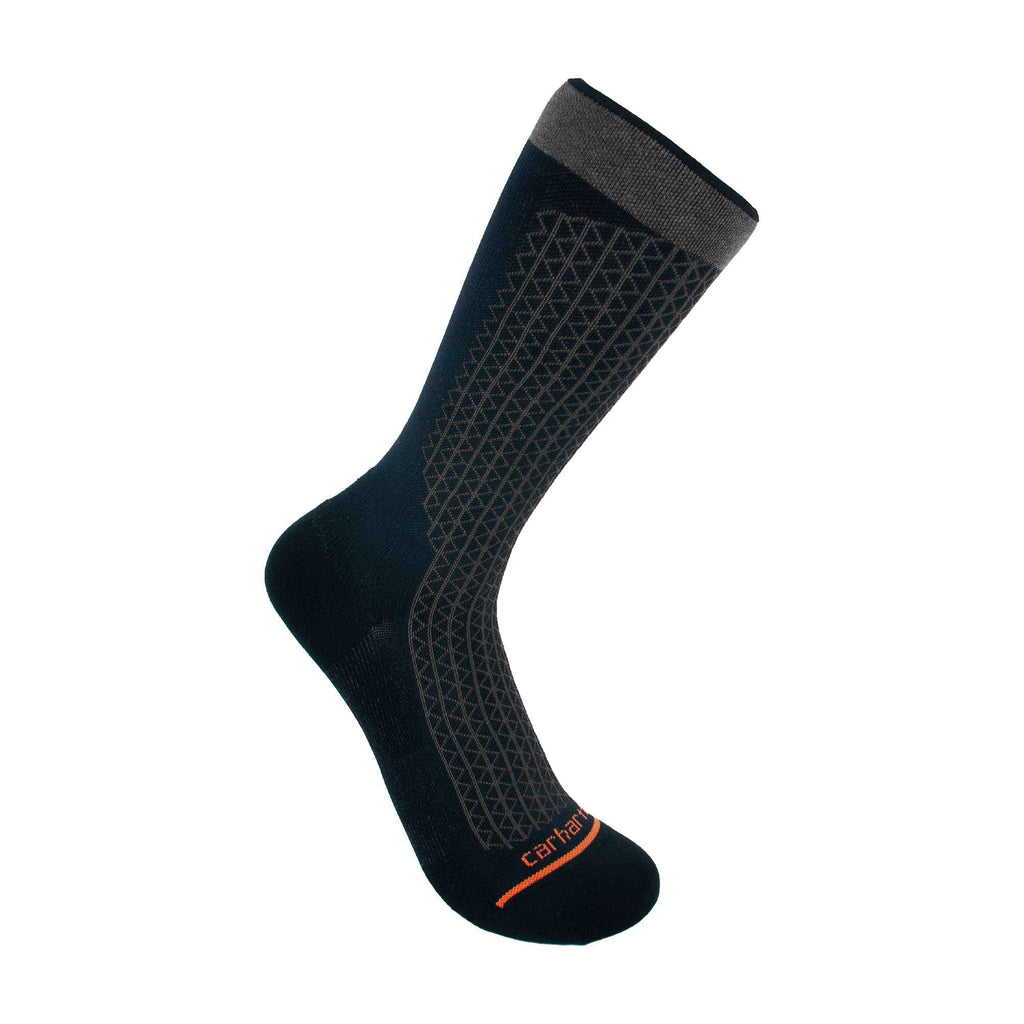 Lightweight durable crew sock 2 pack