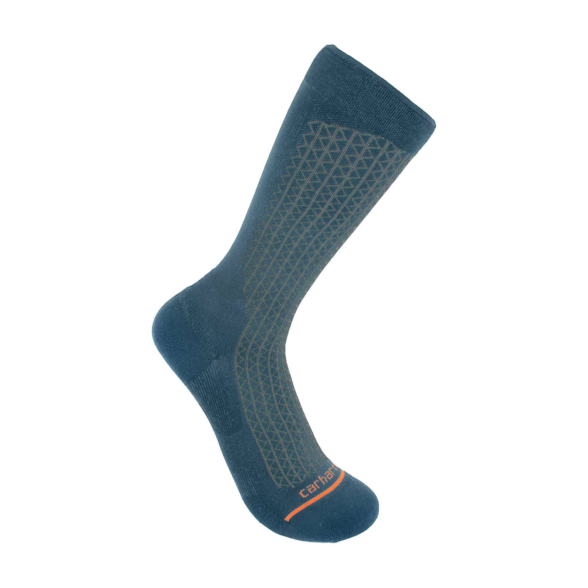 Lightweight durable crew sock 2 pack
