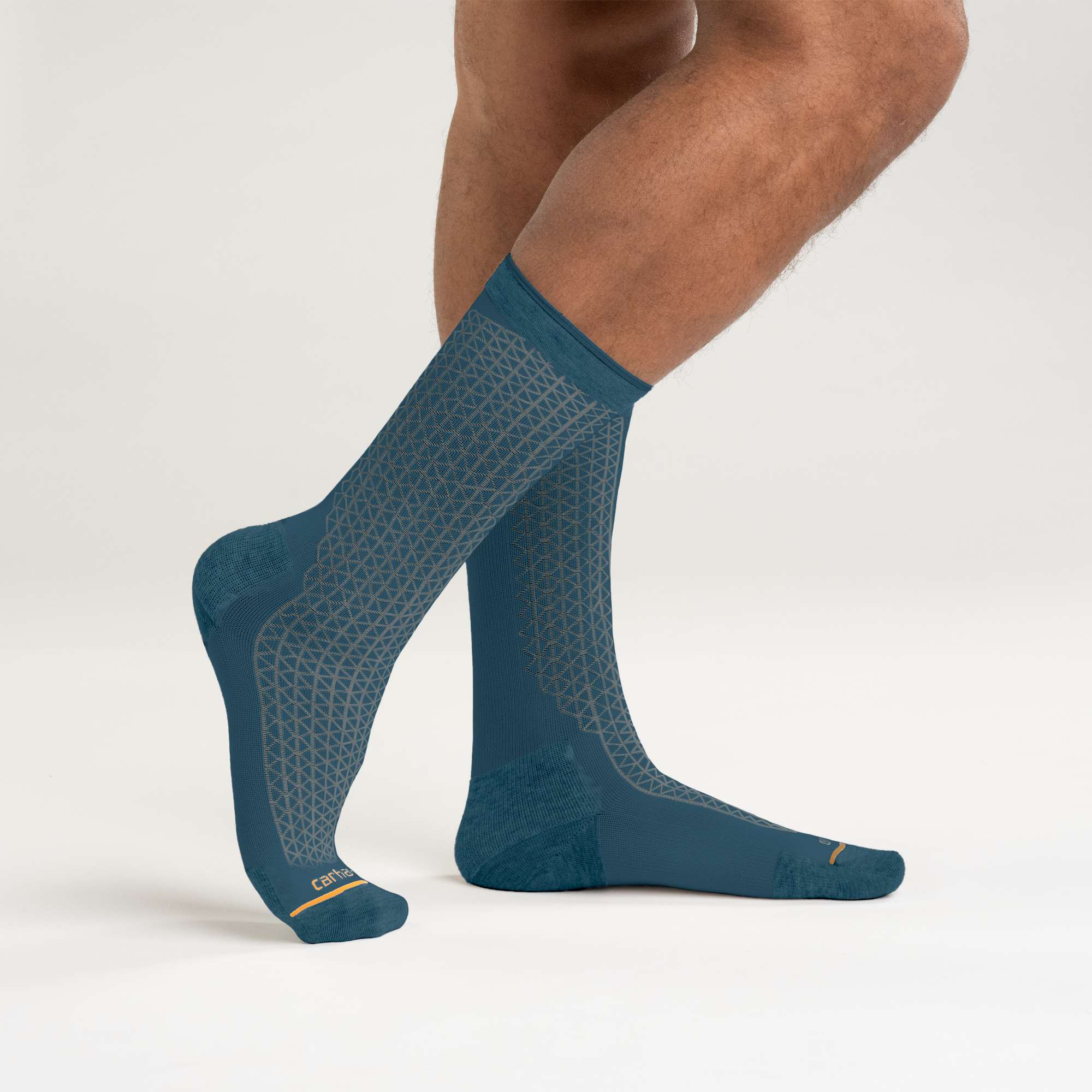Lightweight durable crew sock 2 pack