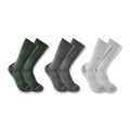 Women's midweight cotton-tencel comfort crew sock 3-pack
