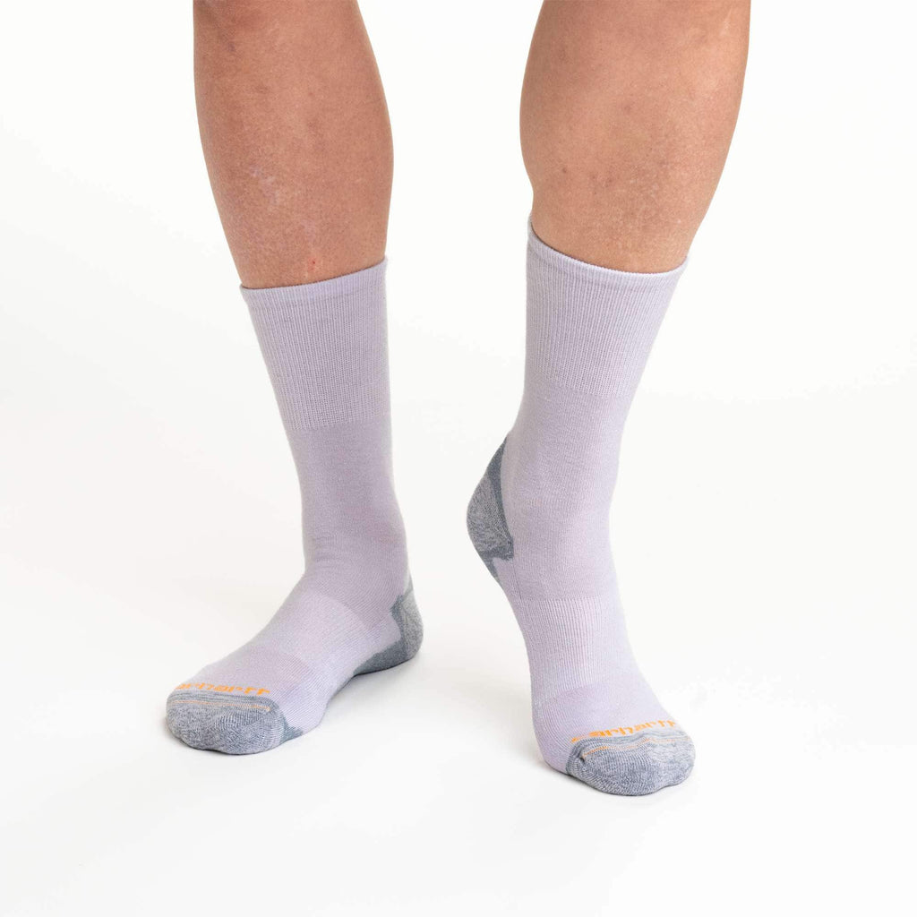 Women's midweight cotton-tencel comfort crew sock 3-pack