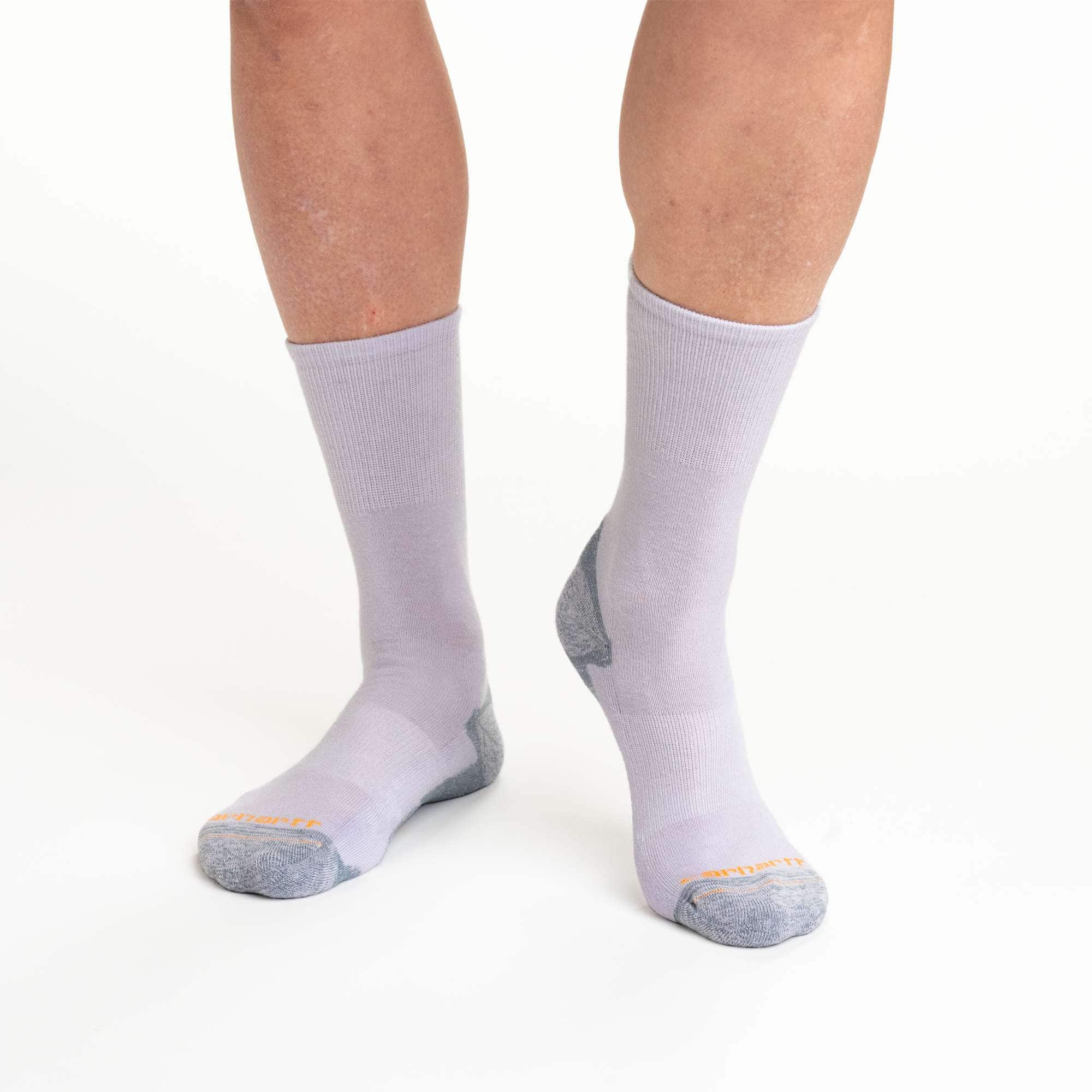 Women's midweight cotton-tencel comfort crew sock 3-pack