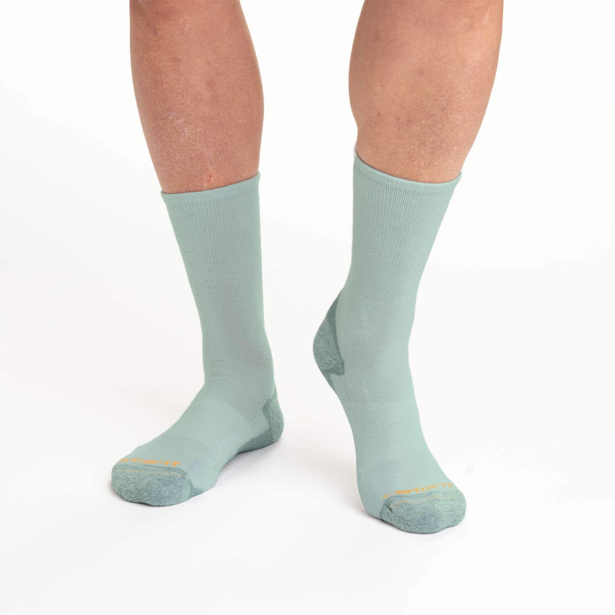 Women's midweight cotton-tencel comfort crew sock 3-pack