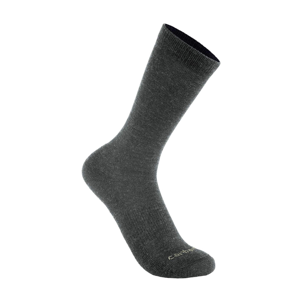 Midweight synthetic-wool blend mountain crew sock 2-pack