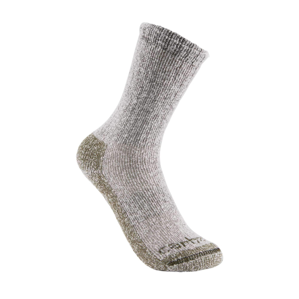 Women's heavyweight wool blend crew sock