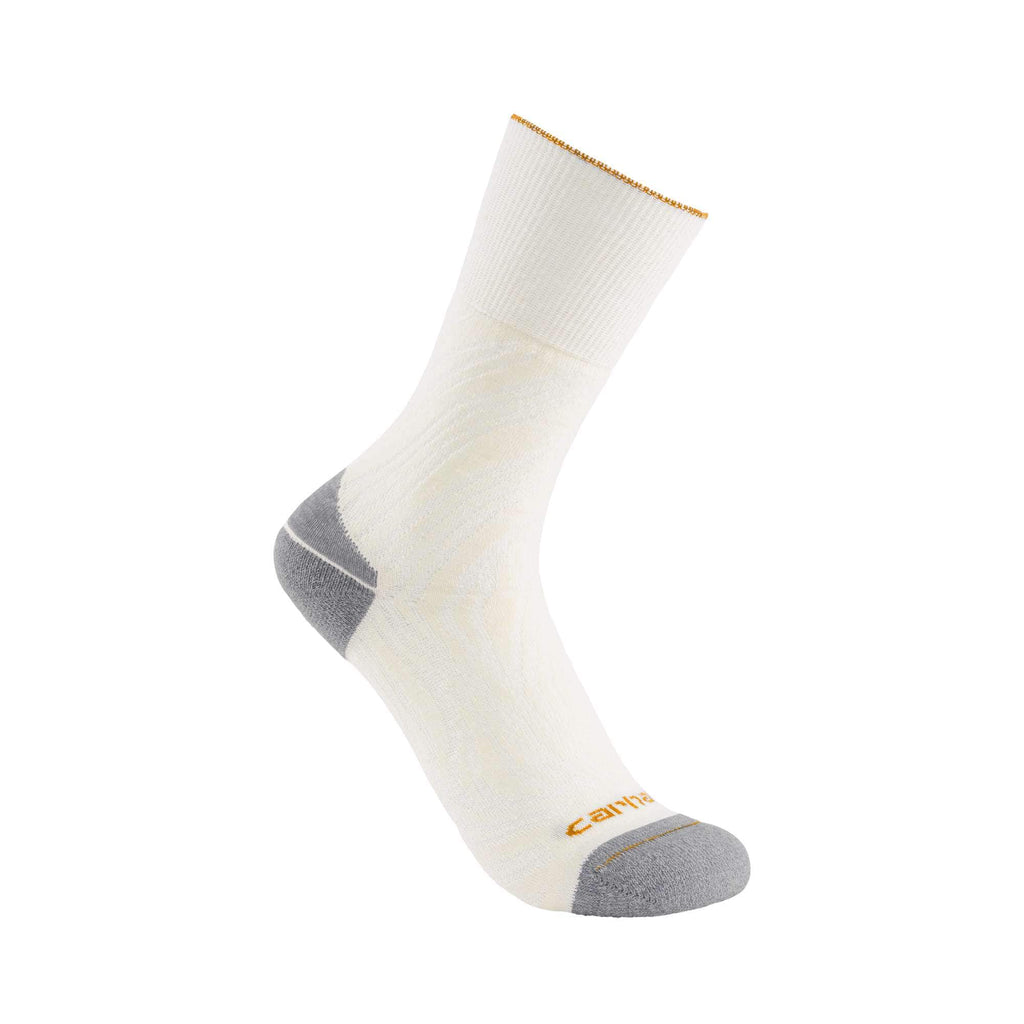 Twin knit midweight topo crew sock