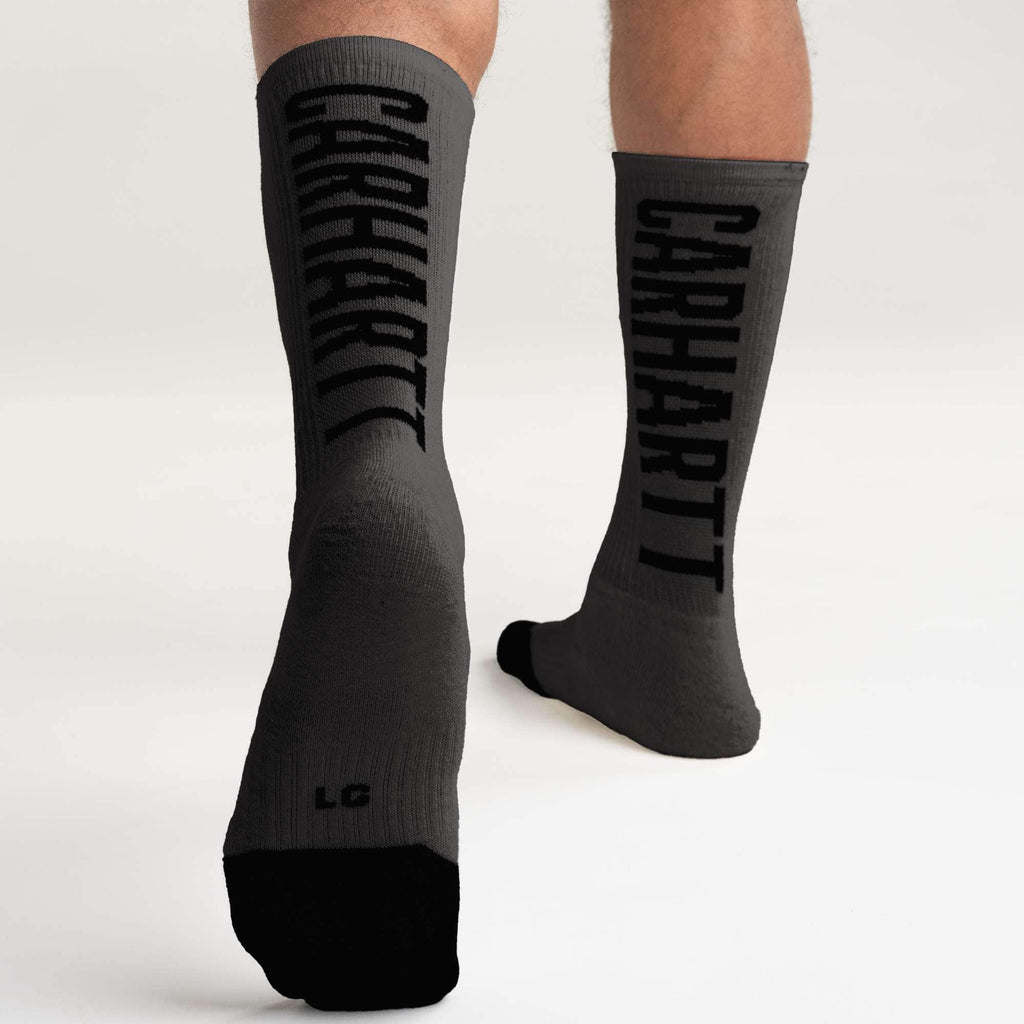 Midweight cotton-tencel™ logo crew sock 3 pack