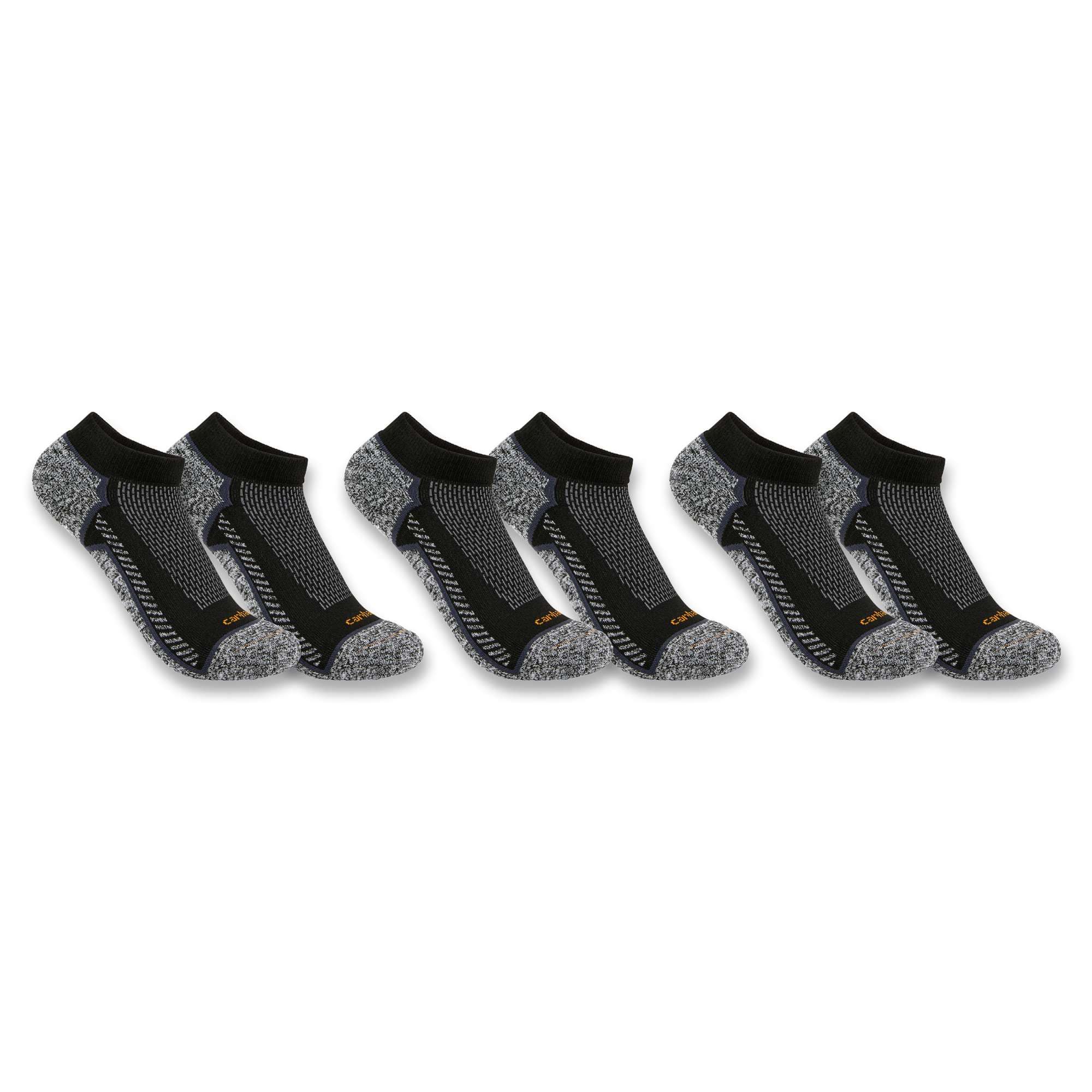 Carhartt force® midweight low-cut sock 3-pack