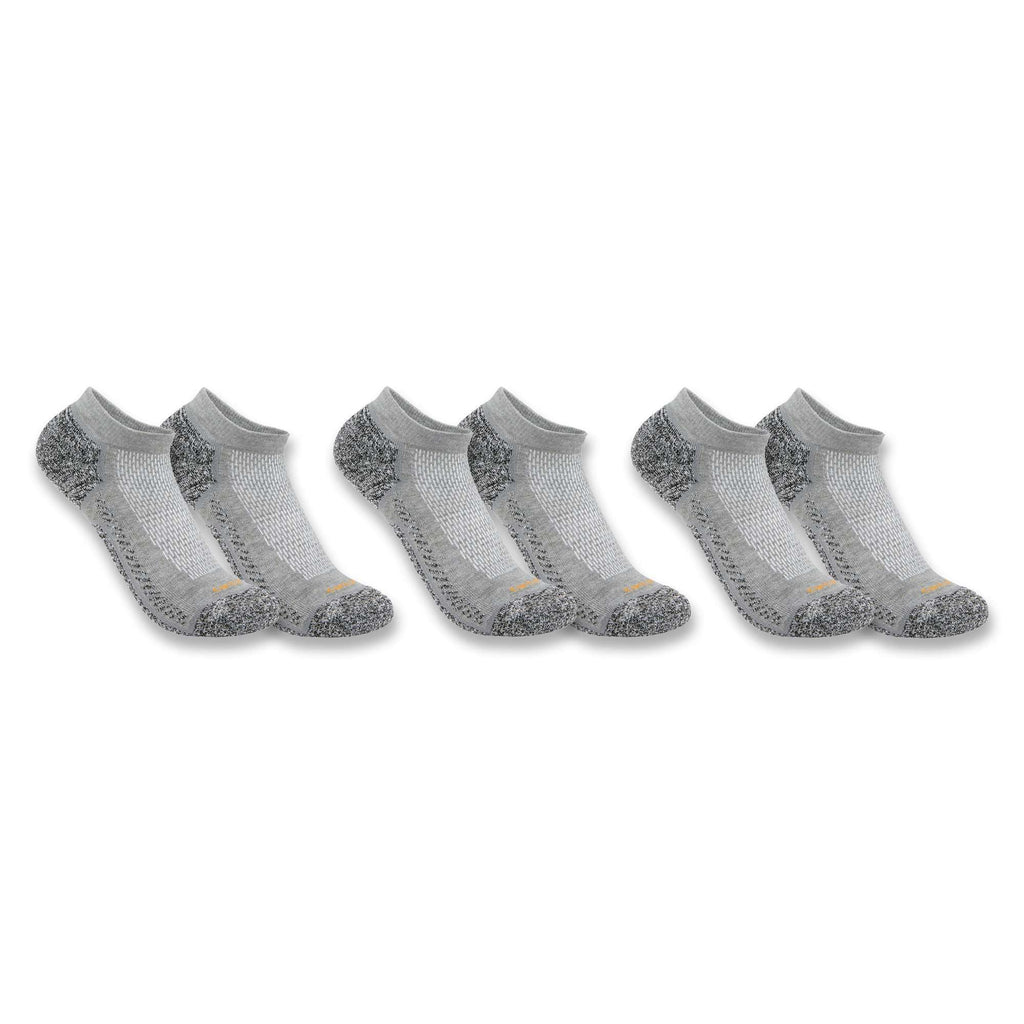 Carhartt force® midweight low-cut sock 3-pack