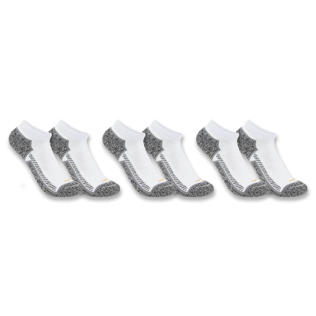 Carhartt force® midweight low-cut sock 3-pack