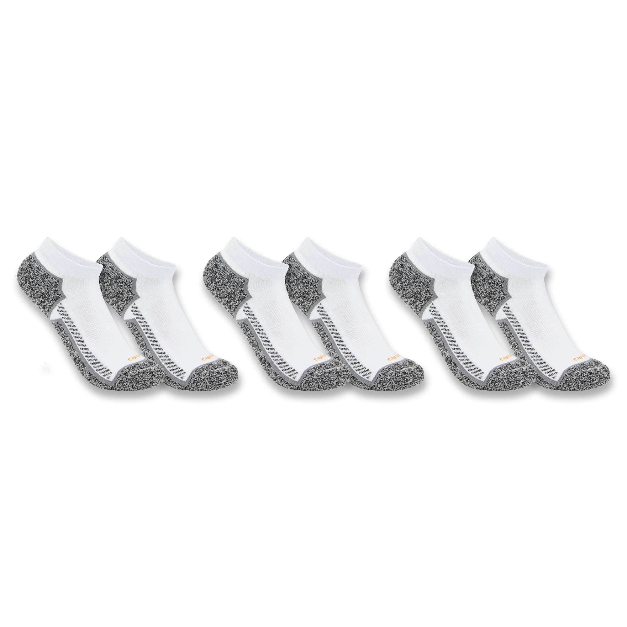 Carhartt force® midweight low-cut sock 3-pack