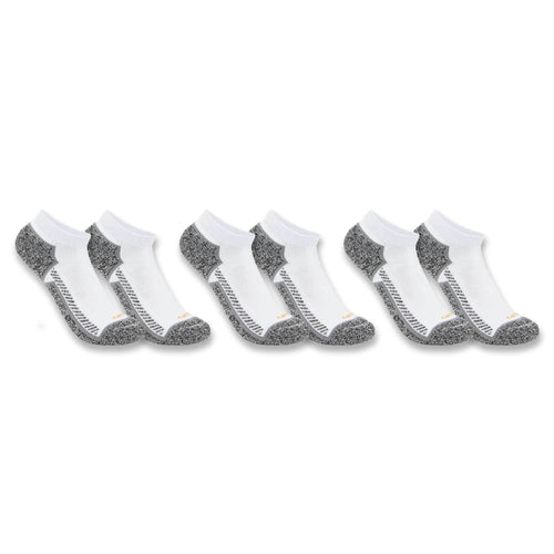 Carhartt force® midweight low-cut sock 3-pack
