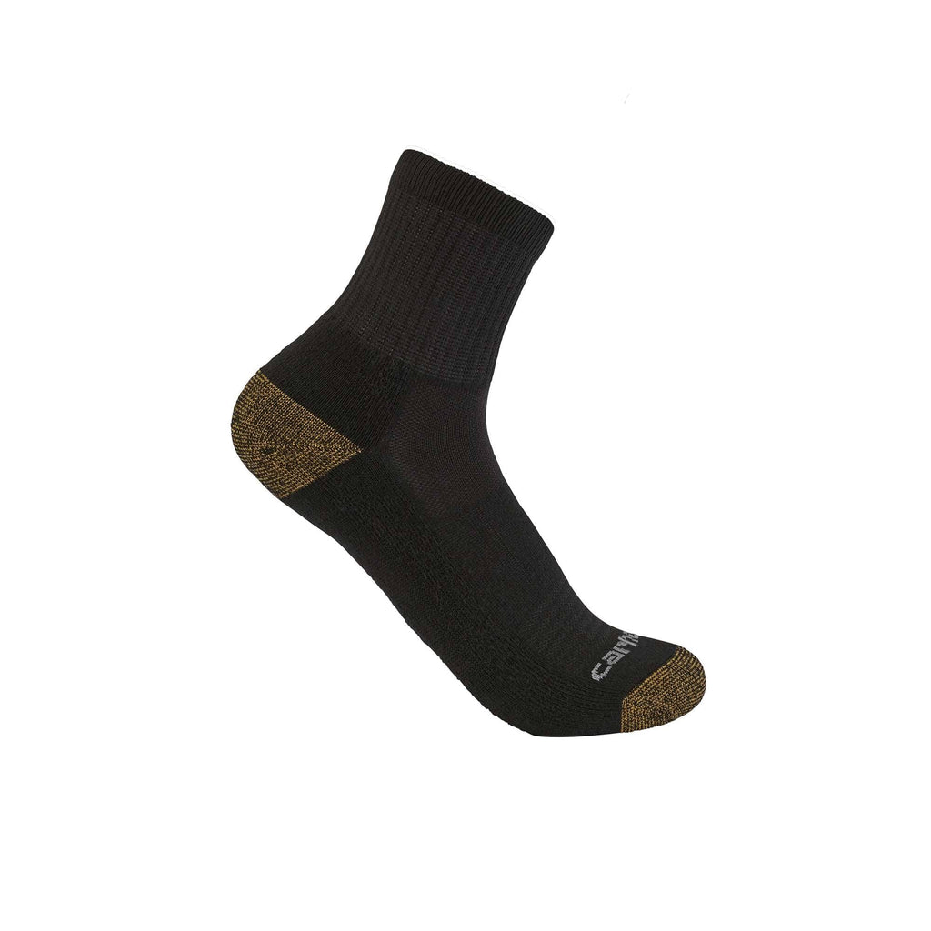 Midweight quarter sock 6-pack