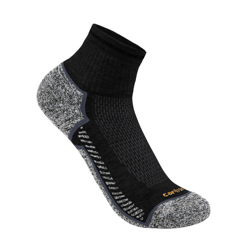 Carhartt force® midweight quarter sock 3-pack