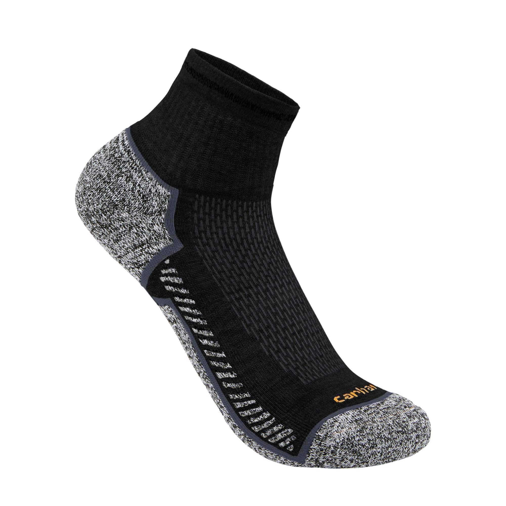 Carhartt force® midweight quarter sock 3-pack