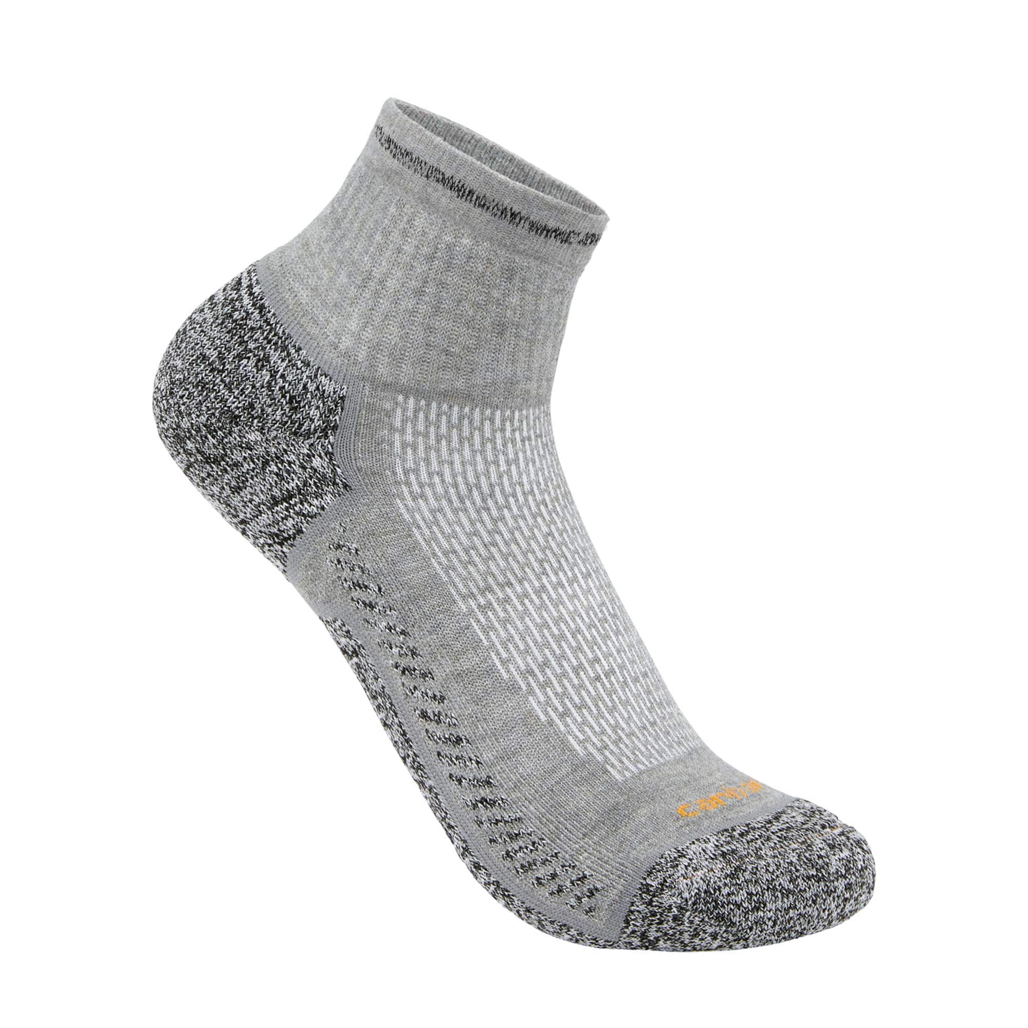 Carhartt force® midweight quarter sock 3-pack