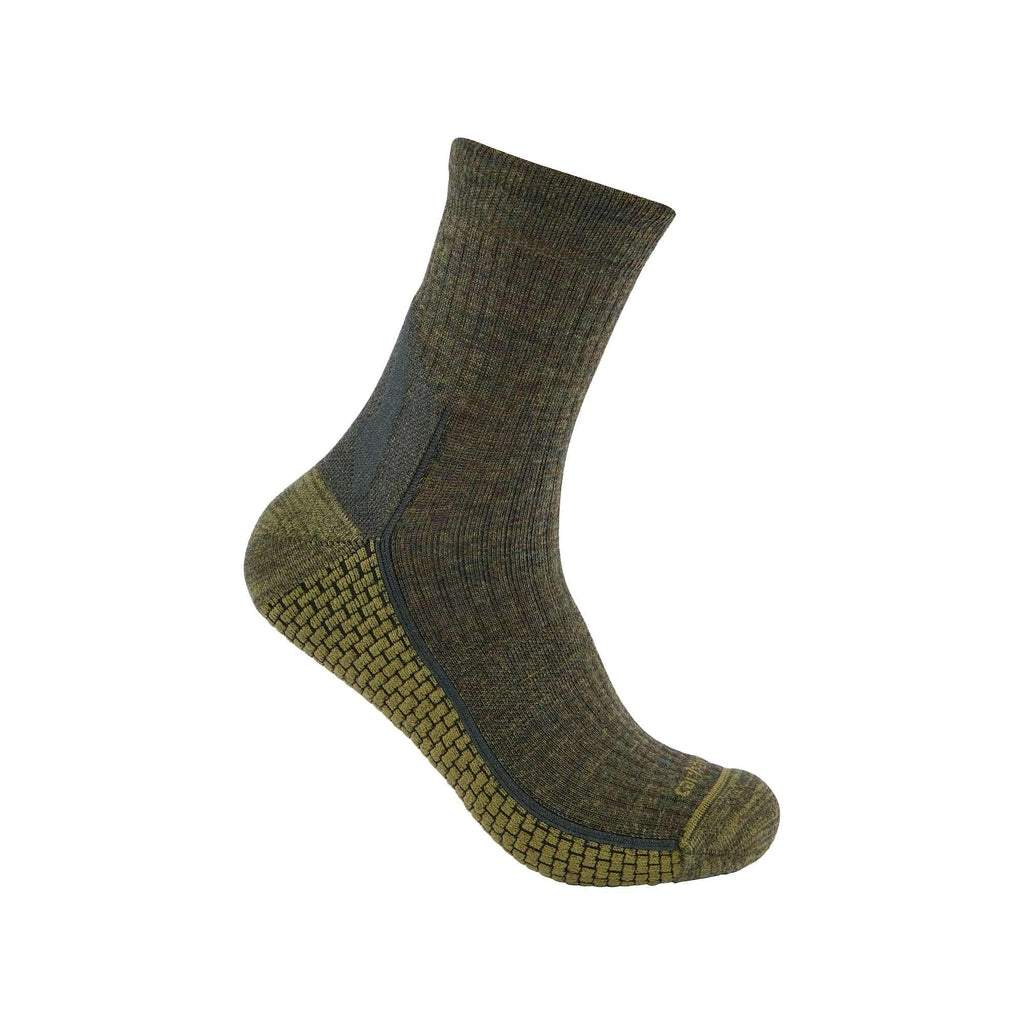 Carhartt force® grid midweight merino wool blend quarter sock