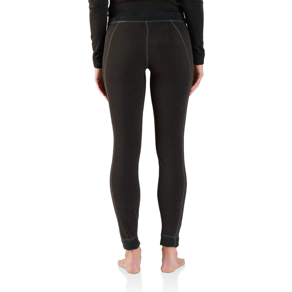 Women's base layer thermal leggings - carhartt force® - heavyweight - synthetic wool-blend fleece