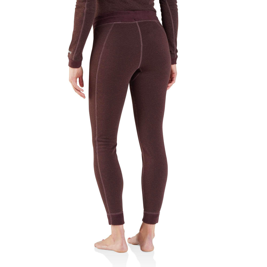 Women's base layer thermal leggings - carhartt force® - heavyweight - synthetic wool-blend fleece