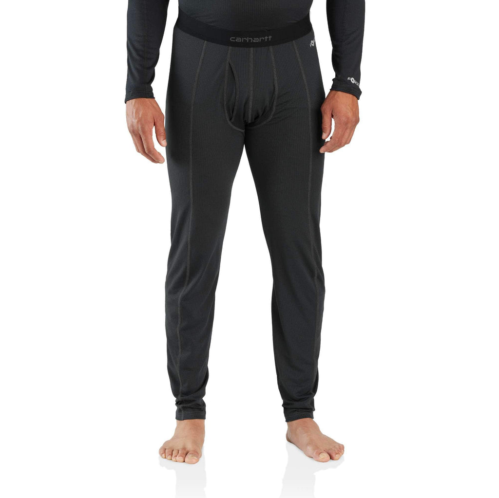Men's base layer thermal pants - carhartt force® - lightweight - stretch grid