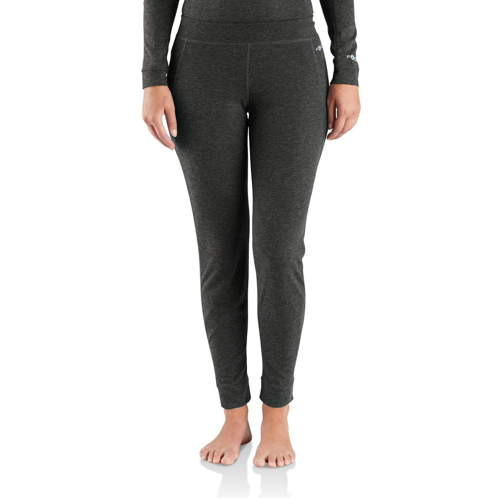 Women's base layer thermal leggings - carhartt force® - midweight - poly-wool