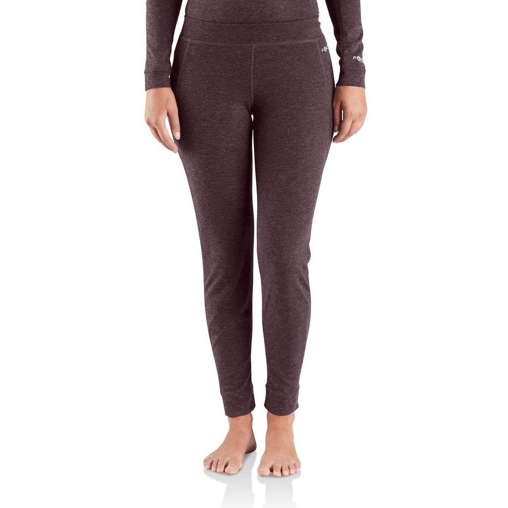 Women's base layer thermal leggings - carhartt force® - midweight - poly-wool